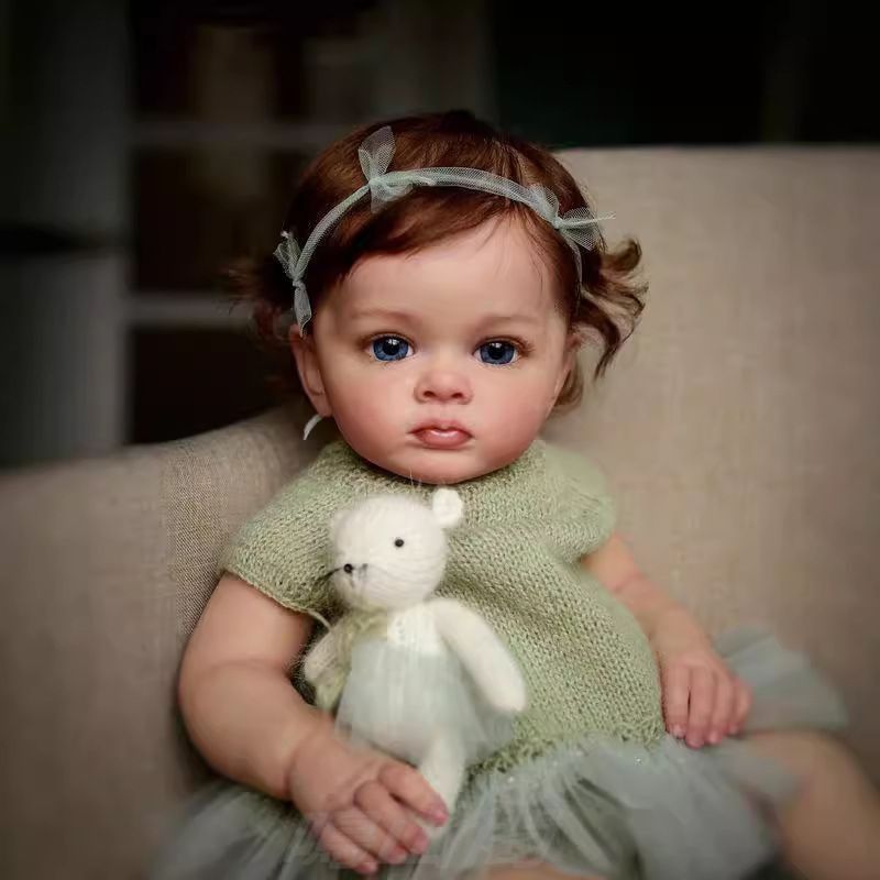 女の子 シリコンリボーンベビードール