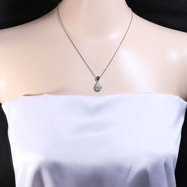 20%OFF】K18 18金 WG ホワイトゴールド ネックレス ピンク
