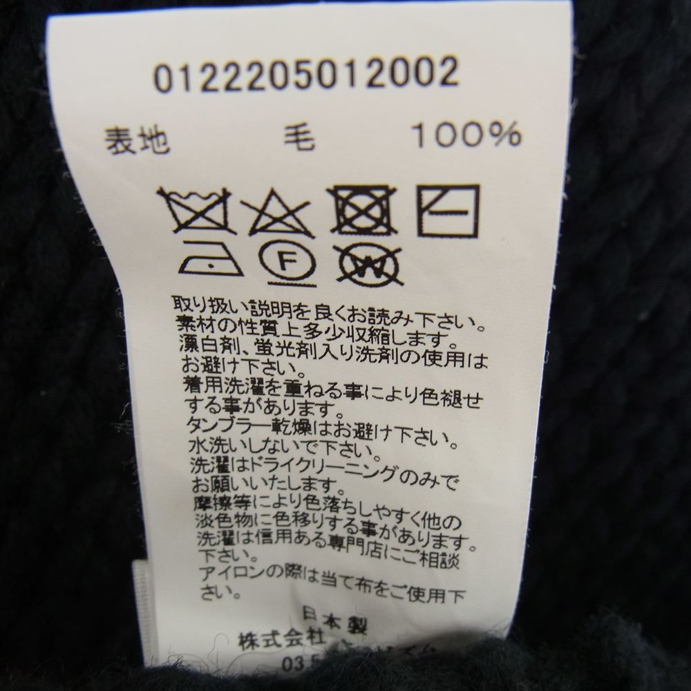 VISVIM ビズビム ニット 22AW 0122205012002 AMPLUS BOATNECK HAND