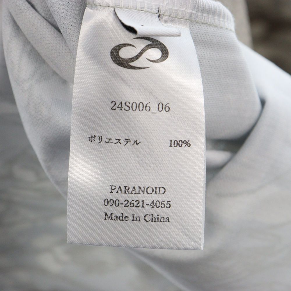 PARANOID (パラノイド) 24SS GAME SHIRTS ゲーム 長袖 シャツ