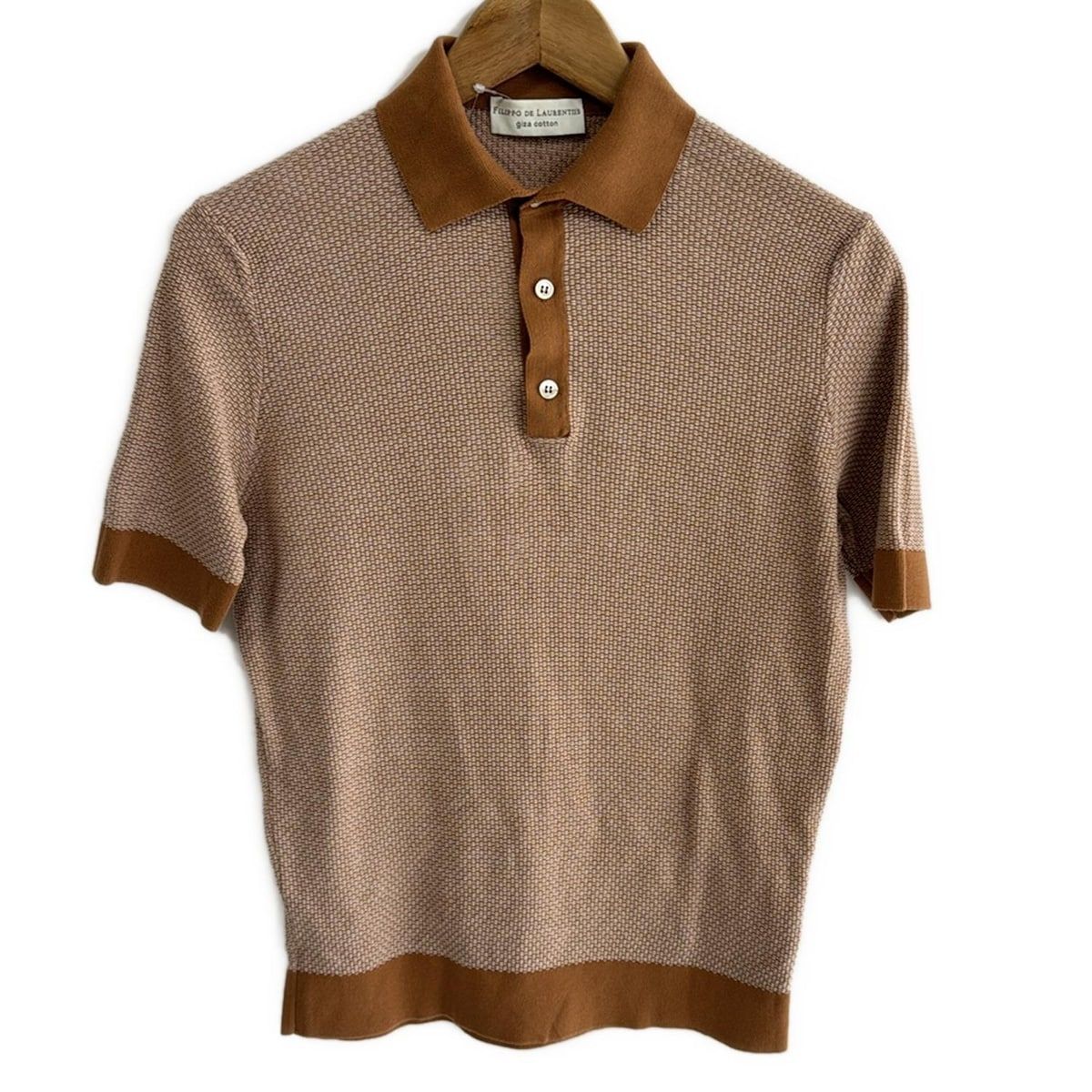 国内発送 FILIPPO DE LAURENTIIS Uネック半袖Tシャツ 46 FILIPPO DE LAURENTIIS｜菅原靴店