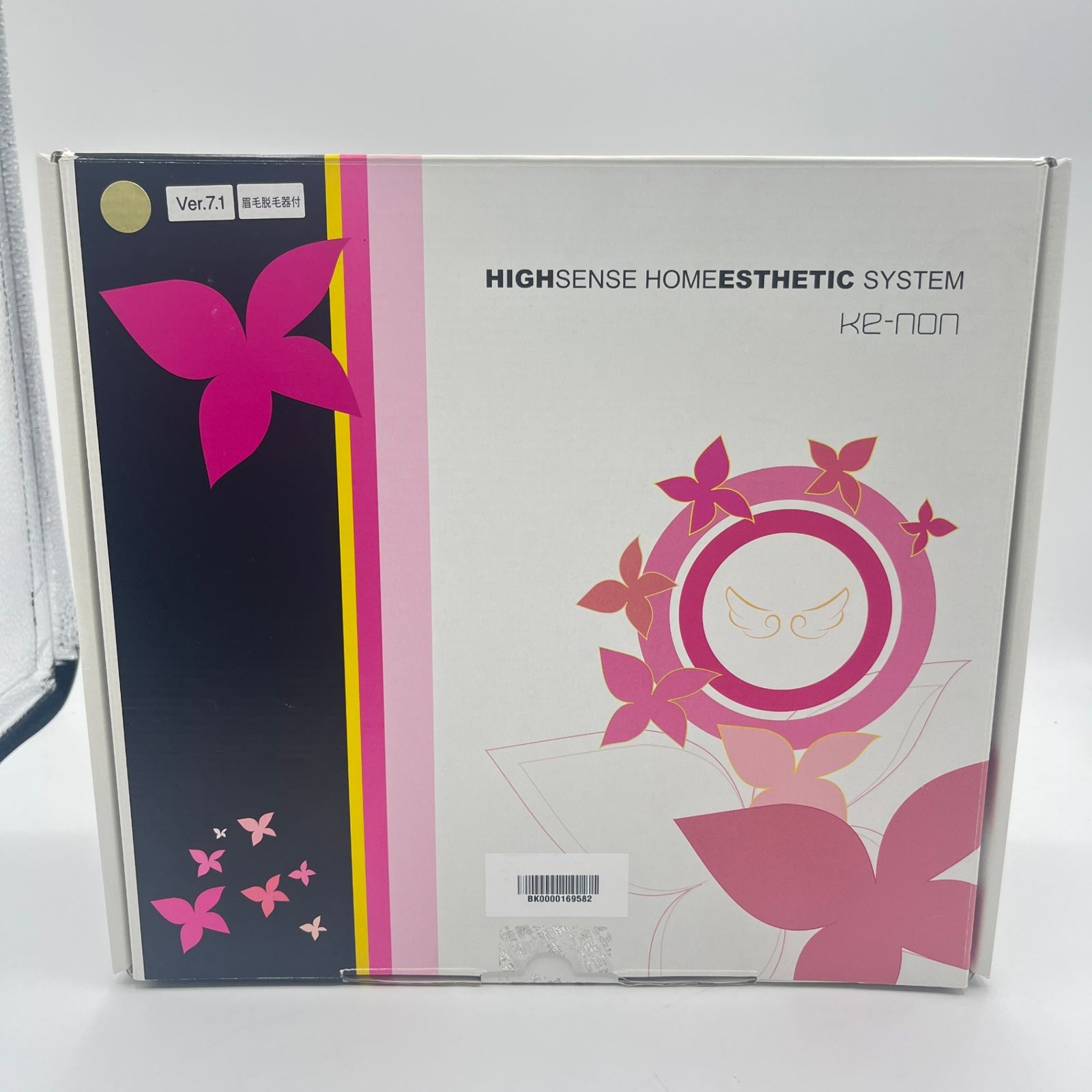 ケノン ke-non フラッシュ式脱毛器ピンク ver.7.1 脱毛器・ke-non