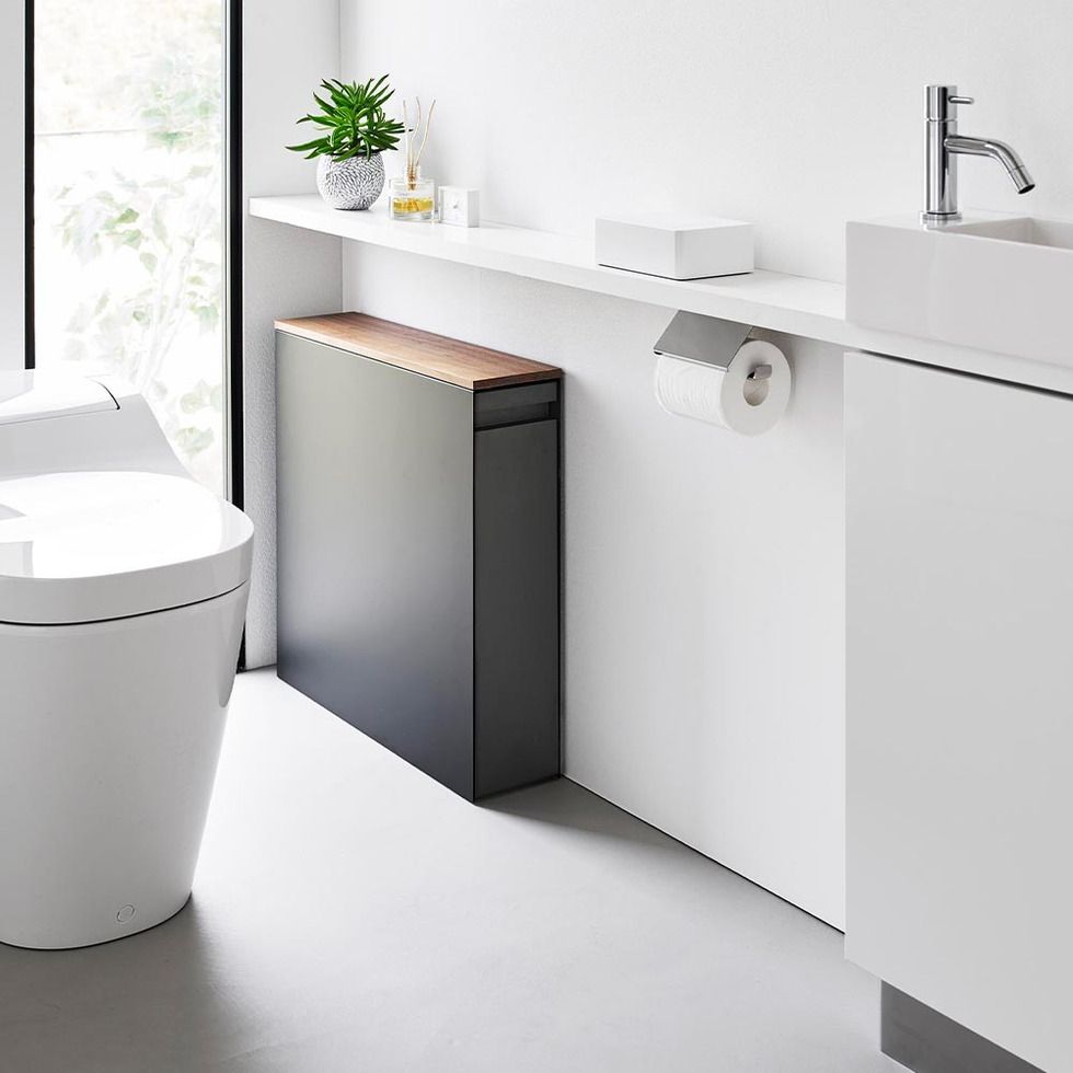 隠せるトイレ引き出し収納