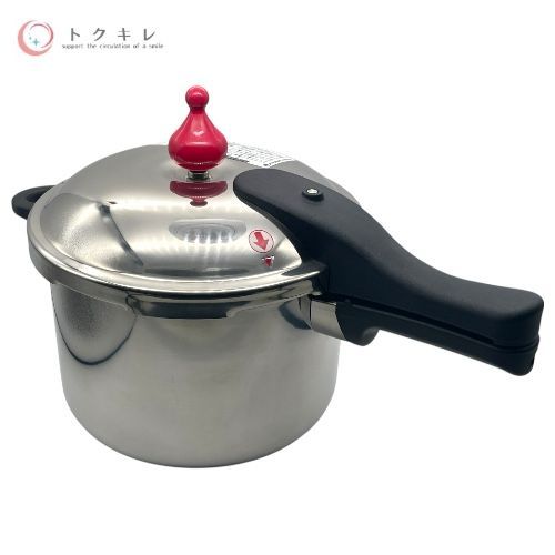 未使用品！アサヒ軽金属 4リットル ゼロ活力鍋 スーパー活力鍋 ZK 4L アサヒ軽金属 圧力鍋 サイズ(Lスリム) IH ガス 時短 節電 節ガス