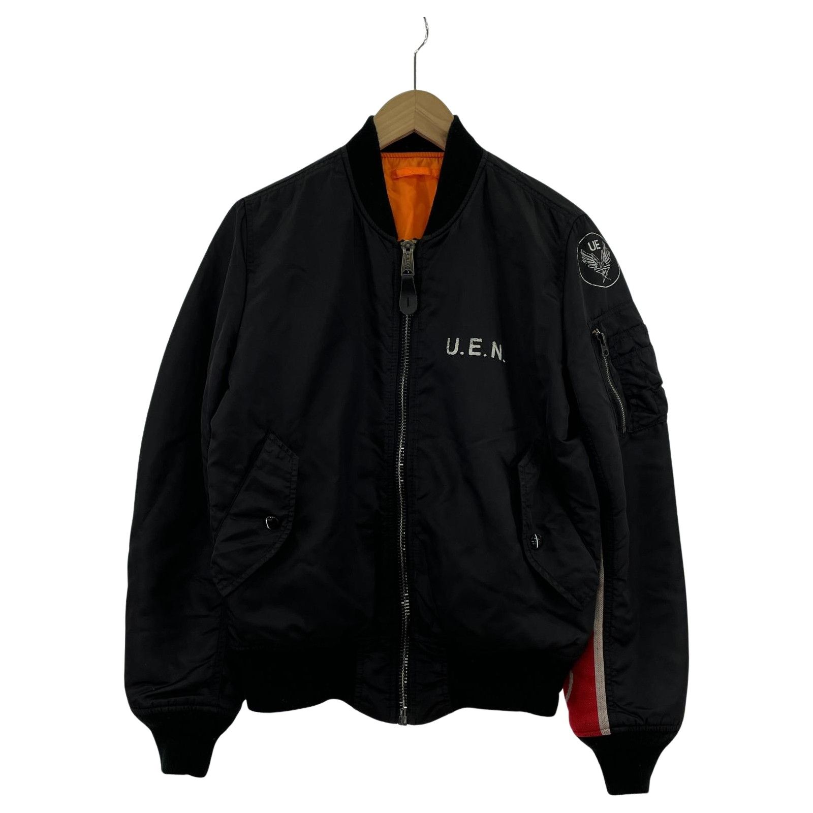 ALPHA アルファ MIL-J-82790J MA-1 フライトジャケット sizeSMALL/ブラック