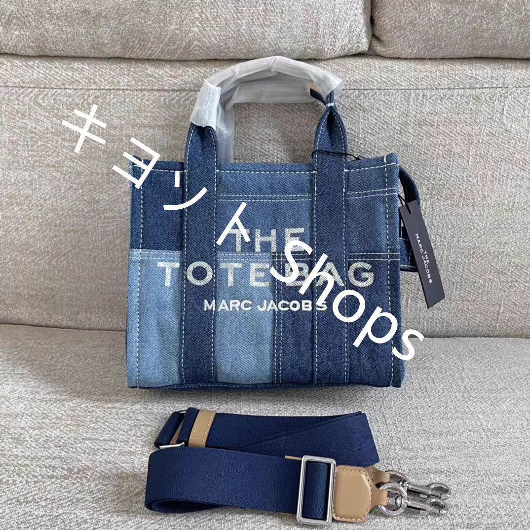 新品】未使用マークジェイコブス トートバッグ Marc Jacobs ショルダーバッグ ザデニム スモール - メルカリ