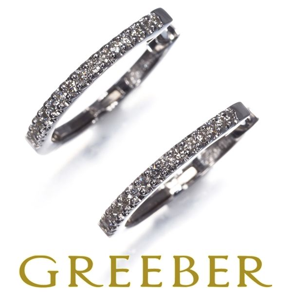 専用JF12★高級 ダイヤモンド0.76ct K18WG ピアス 専用JF12☆高級 ダイヤモンド0.76ct K18WG ピアス レディース