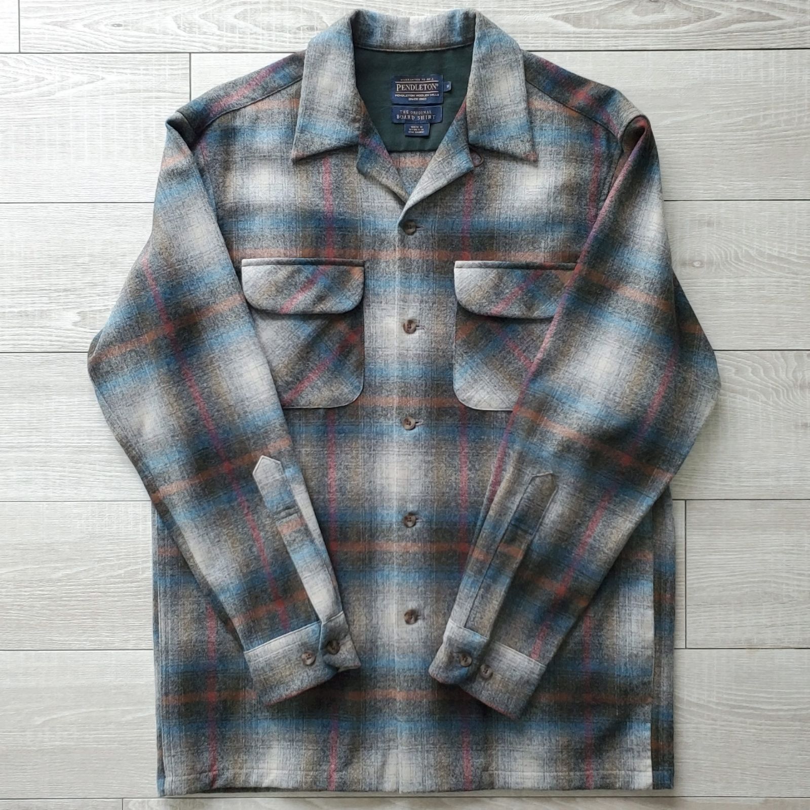 PENDLETONペンドルトン□美品 2017年 メキシコ製 USA fabric ウマティ