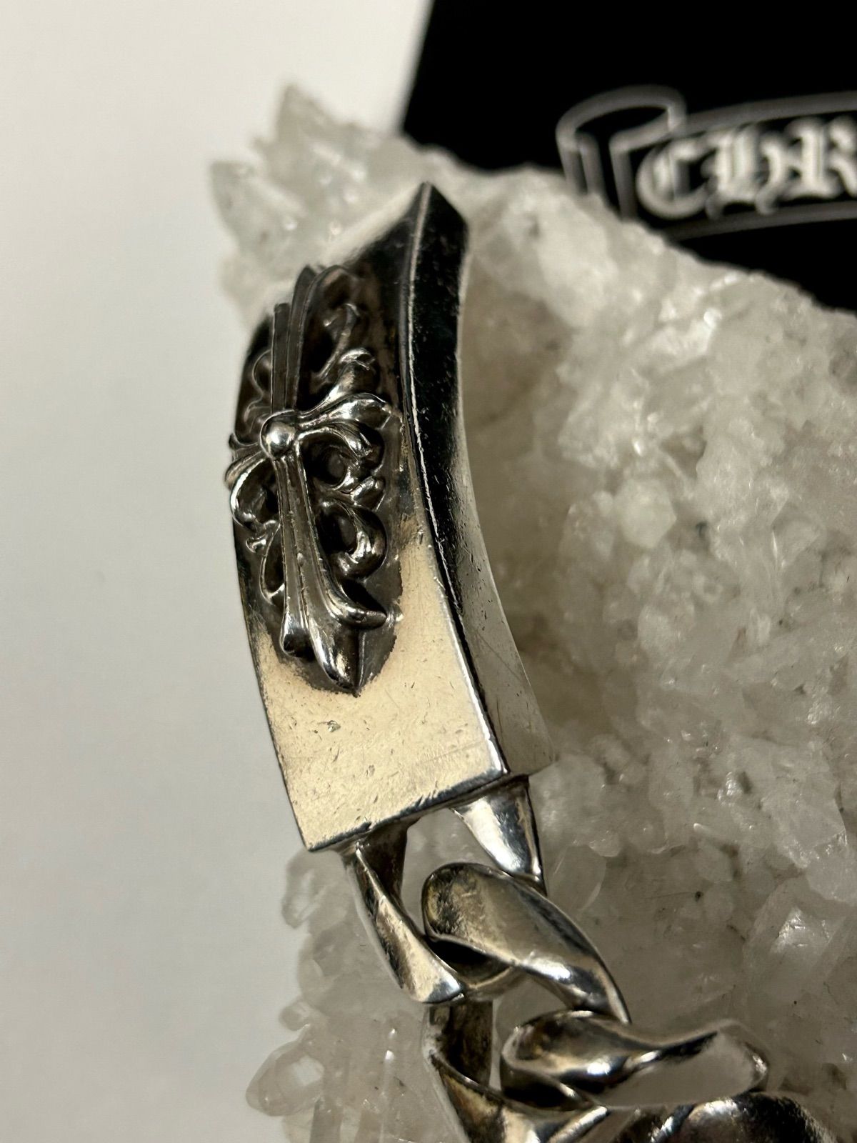 クロムハーツ激レア草創期ヴィンテージ1992刻印フローラルクロスID