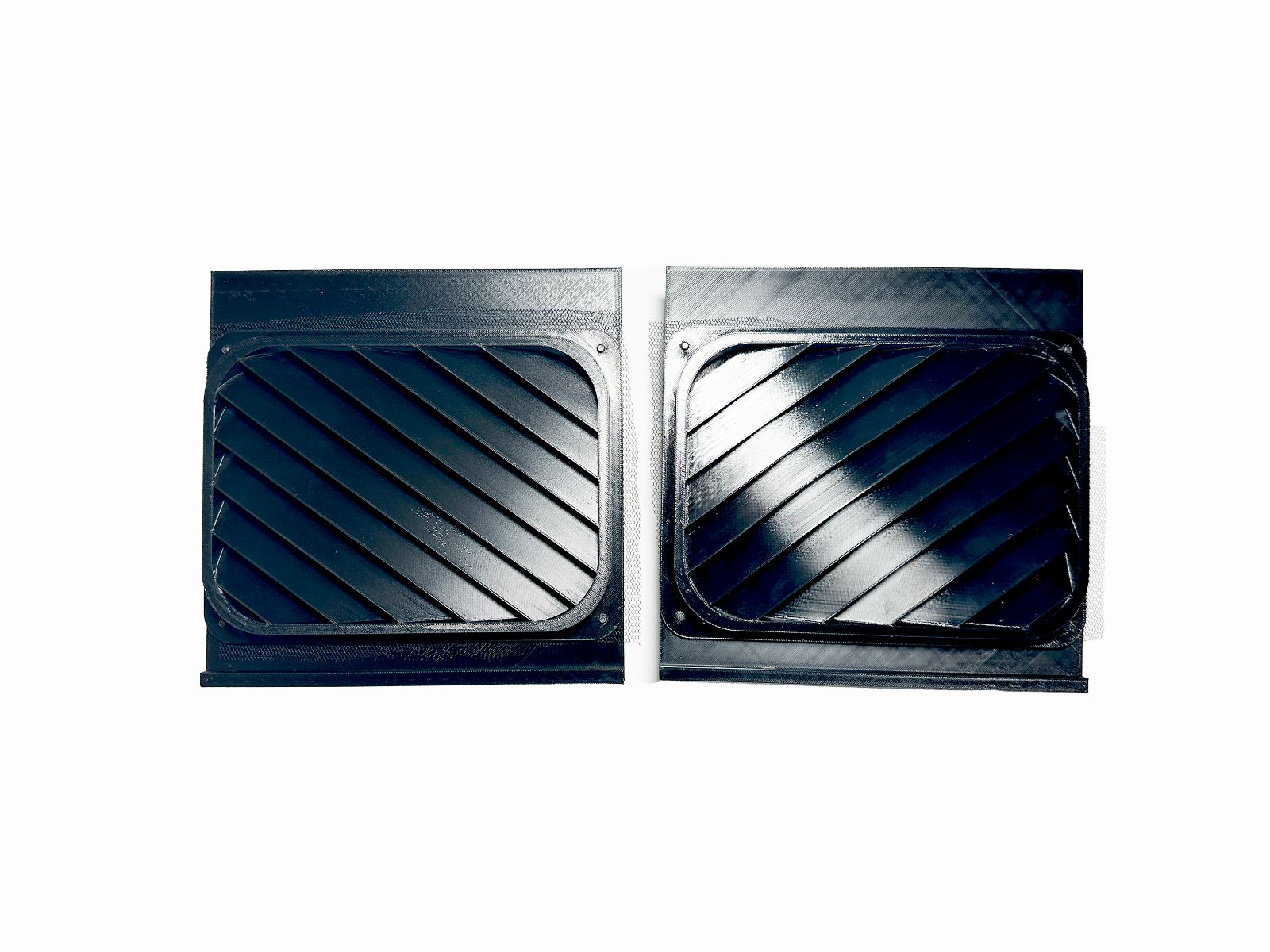 大口径Ver】EcoFlow WAVE3 WAVE2 自作排気吸気ダクト ネット付き