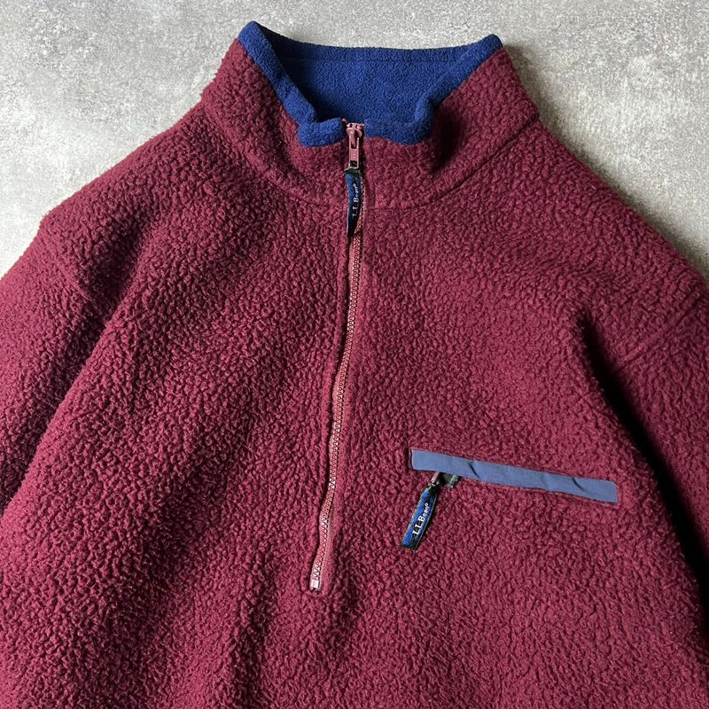 USA古着 90s L.L. Bean ボア フリース ジャケット / アメリカ