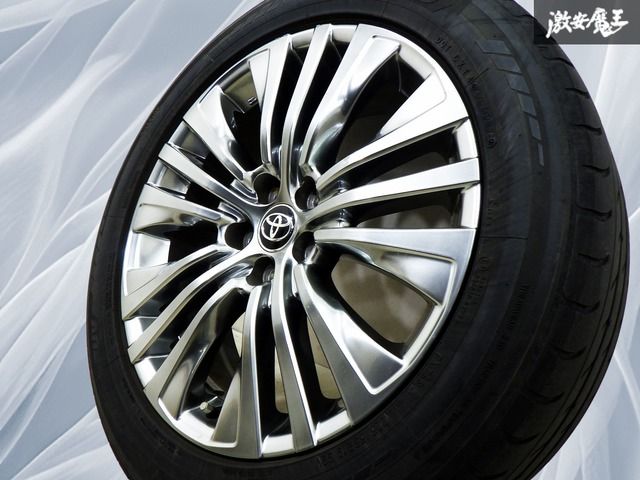 80 ハリアー 純正 アルミホイール　7J +35　114.3　トヨタ TOYOTA トヨタ 純正 MXUA80 80 ハリアー 19インチ 7J +35 PCD114