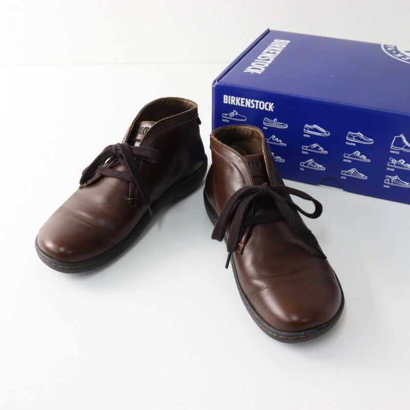 ビルケンシュトック BIRKENSTOCK Utti Lace ウッティレース シューズ 38|ブラウン ロースト 24.5cm ナロー幅 モカシン 2400014458558