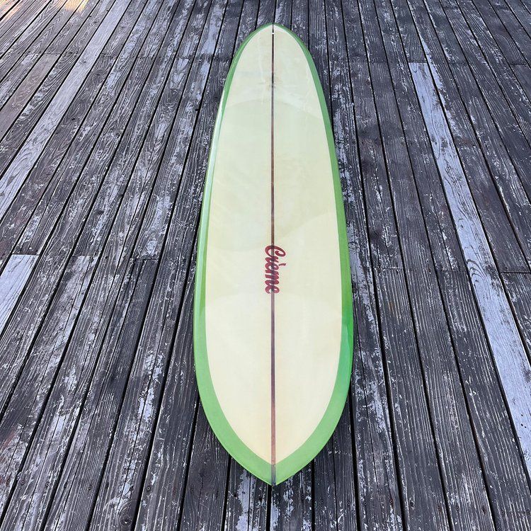 送料別途ご請求 ロングボード シングルフィン Crème Surfboards