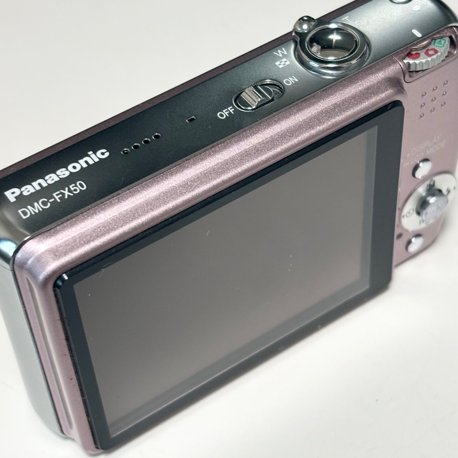 【送料無料】Panasonic/パナソニック/LUMIX/ルミックス/DMC-FX50/コンパクトデジタルカメラ/デジカメ/撮影/写真/ピンク/動作未確認/ジャンク品扱い