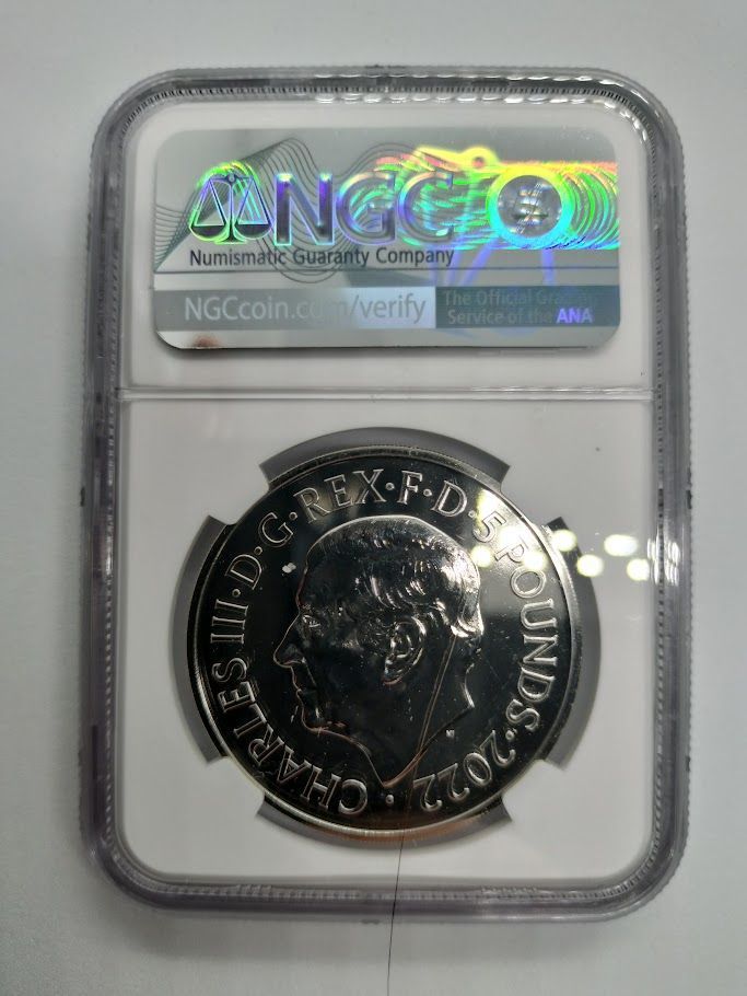 NGC MS69 DPL 2022年 イギリス エリザベス女王の生涯と遺産 NGC MS69 DPL 2022年 イギリス 5PD エリザベス女王の生涯と遺産