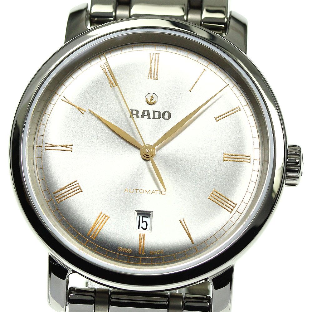 ラドー RADO 763.0806.3 ダイヤマスター デイト 自動巻き メンズ極美品