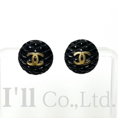 値下げ！CHANEL シャネル ココマーク マトラッセ イヤリング 93A  