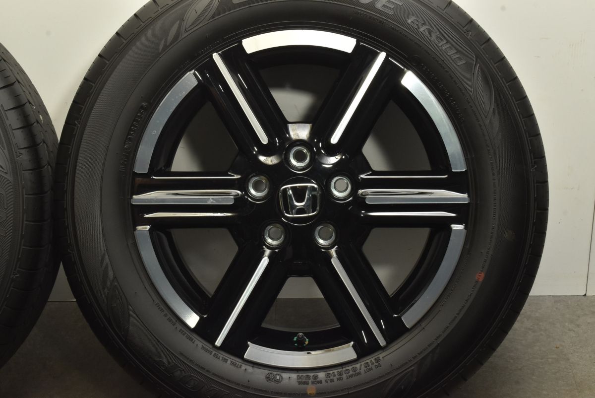 2025年製 バリ溝 美品】ホンダ RV ヴェゼル 純正 16in 7J +50 PCD114.3
