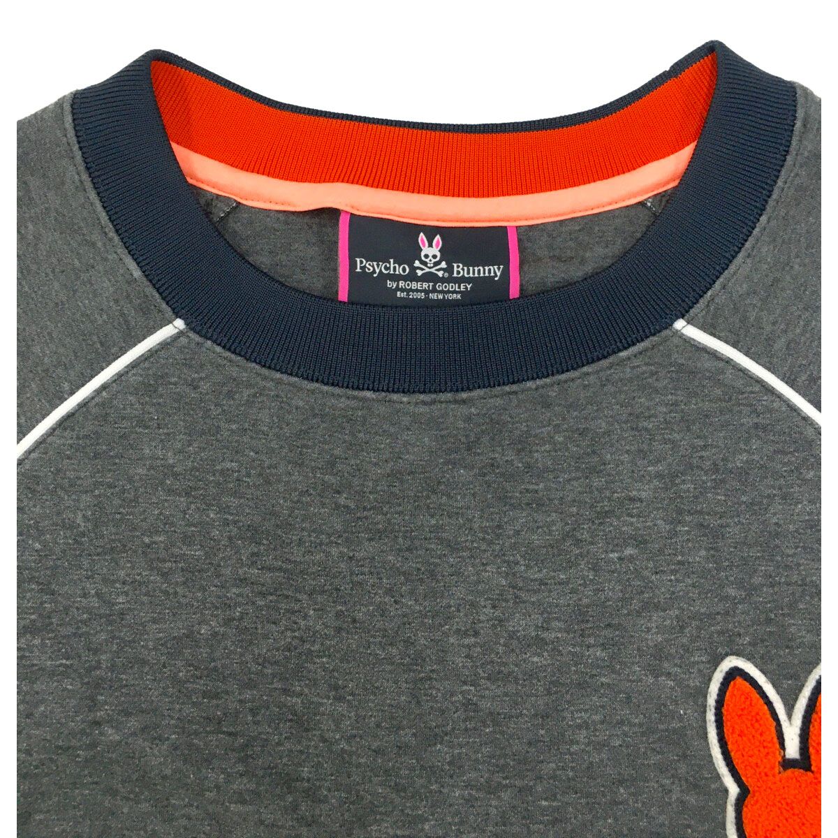 中古 メンズ サイコバニー Psycho Bunny スウェット S グレー