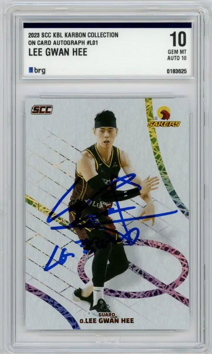 2025-2025 KBL SCC KARBON イ グァンヒ オン オート BRG10