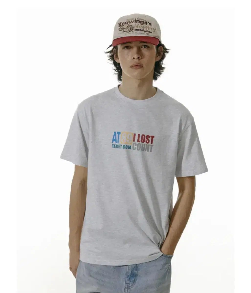 [Teket] Count Tee /追跡付 teket(テケット) count tee melang gray large - メルカリ