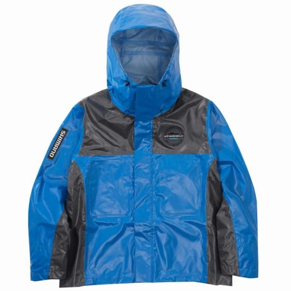 ULイージーケア ジャケットRA-040Y マリンブルー L