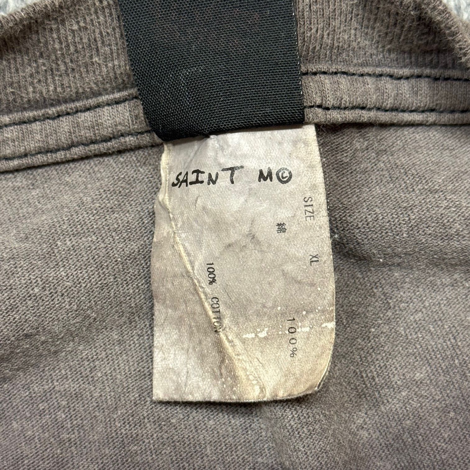 セントマイケル　デニムティアーズ　コラボ　Tシャツ　XL／カットソー　グレー 楽天市場】SAINT MICHAEL セントマイケル Tシャツ DENIM TEARS