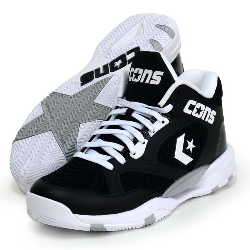 コンバース converse CONS ACCELERATOREV MID バスケットボールシューズ バッシュ 25SS(33500402)、8(26.0cm)