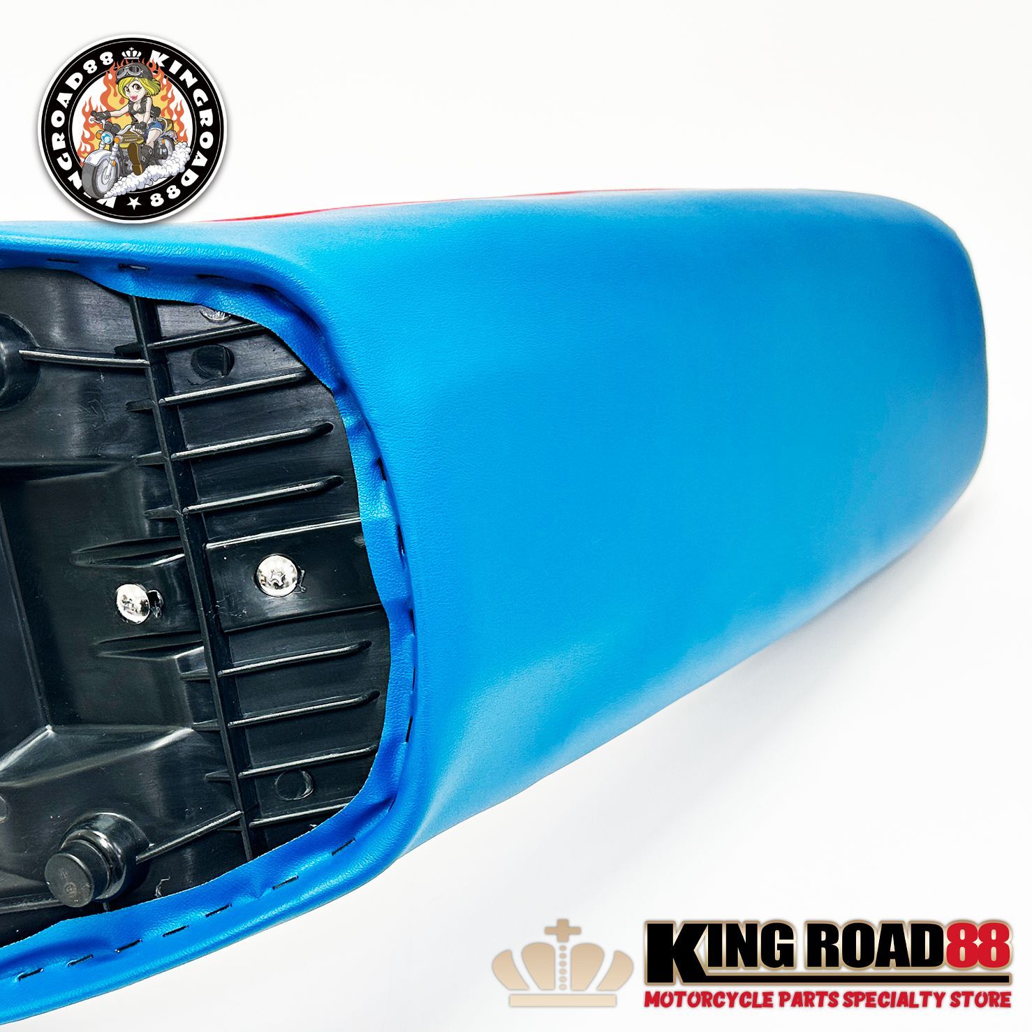 在庫少】カワサキ ゼファーχ ZR400C KingRoad88 3段シート エナメル 