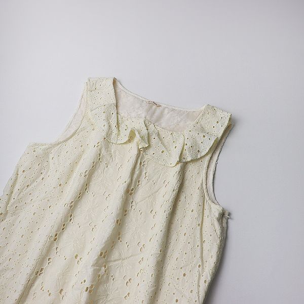 大きいサイズ Rose Tiara ローズティアラ レース チュニック 46 / 生成  