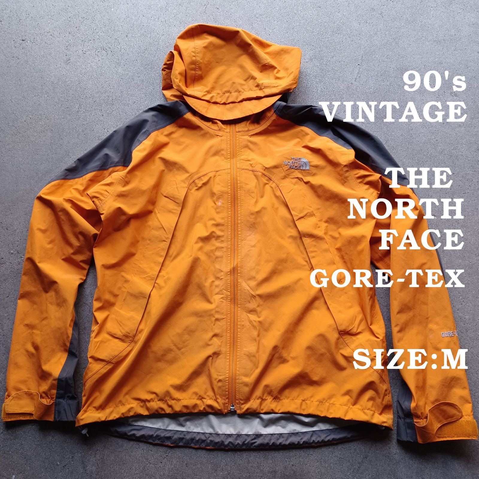 【VINTAGE】90‘s THE NORTH FACE ザノースフェイスGORE-TEXハードシェルクライムライトジャケット