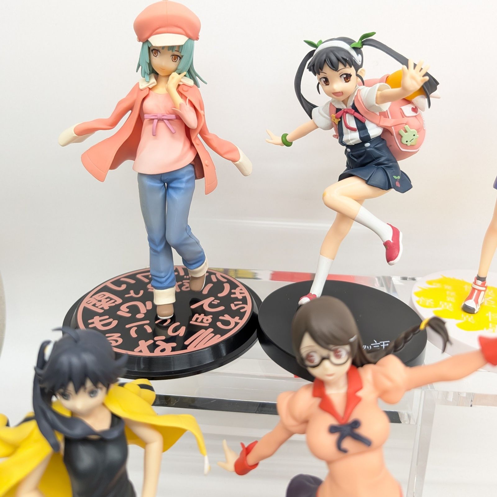 物語シリーズ、フィギュアまとめ売り（6体）セット 化物語 物語シリーズ フィギュア 6体 まとめ売り 美品 - メルカリ