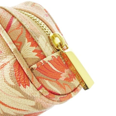 Tory Burch 花柄 コインケース　マルチケース トリーバーチ TORY BURCH ポーチ マルチケース PVC レザー 革 花