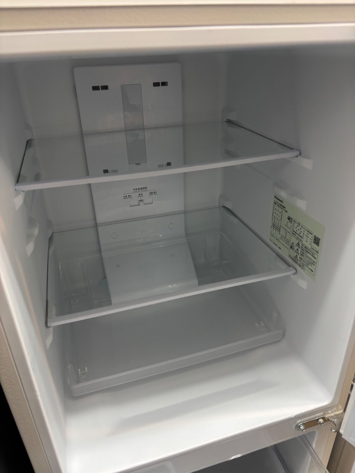 2023年製 Panasonic 冷蔵庫 156L NR-B16C1-W パナソニック 冷蔵庫 156L 右開き 2ドア 幅49.7cm 一人暮し向け