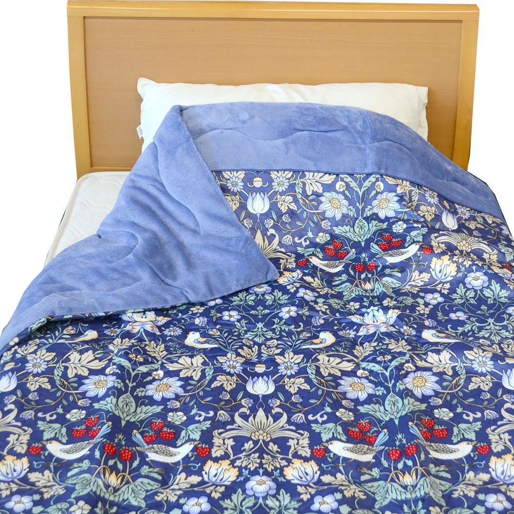 ロマンス小杉 ウイリアムモリス いちご泥棒 やわらかフランネル