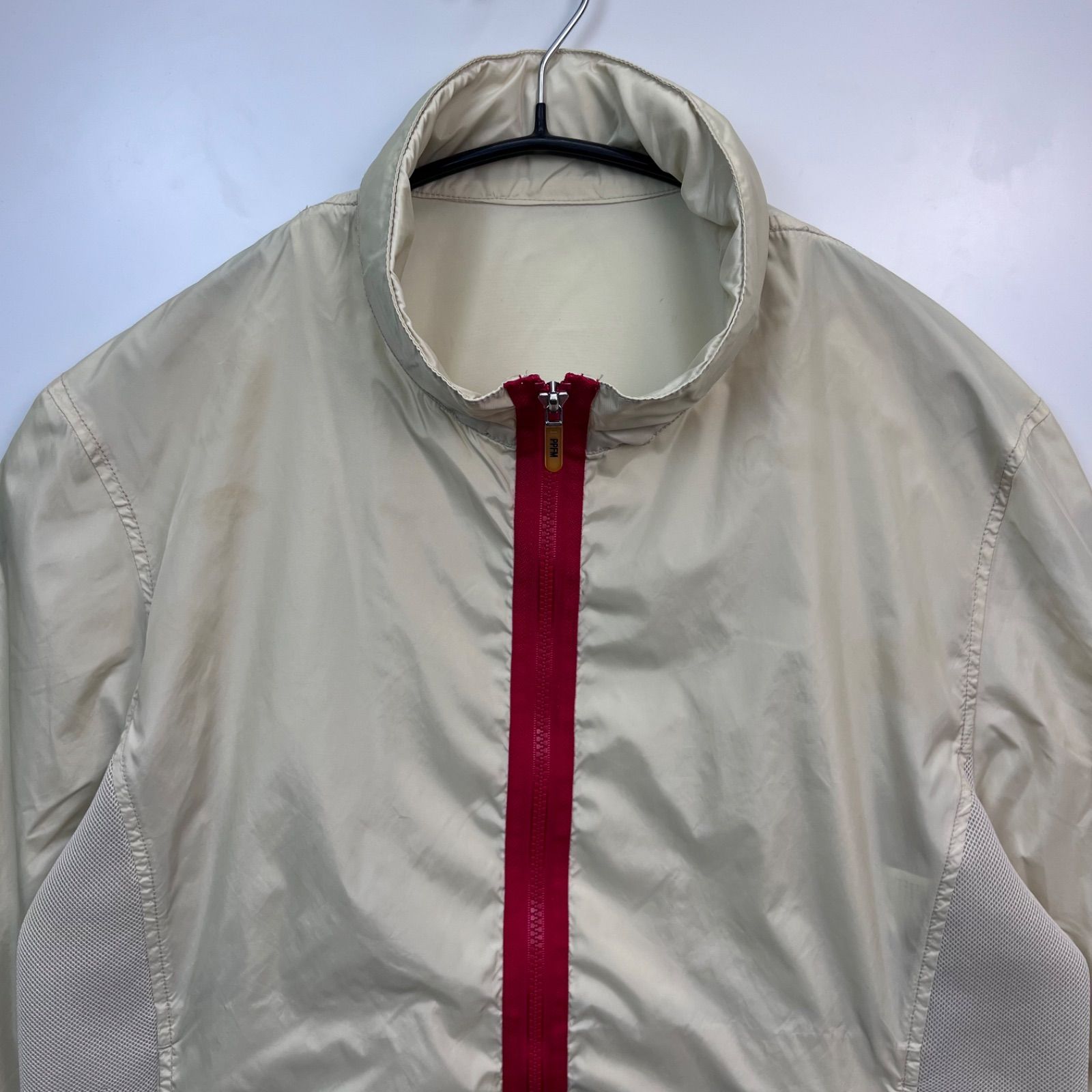 PPFM 2000s tech nylon mesh jacket ナイロンメッシュ 切替 短丈