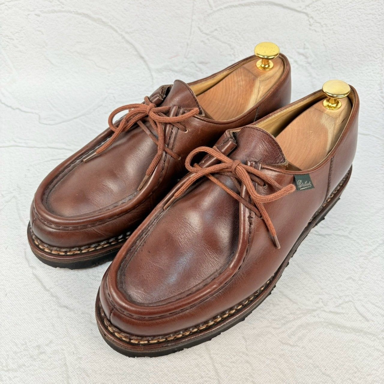 PARABOOT パラブーツ MICHAEL ミカエル チロリアンシューズ 茶 40.5 ノルヴェイジャン