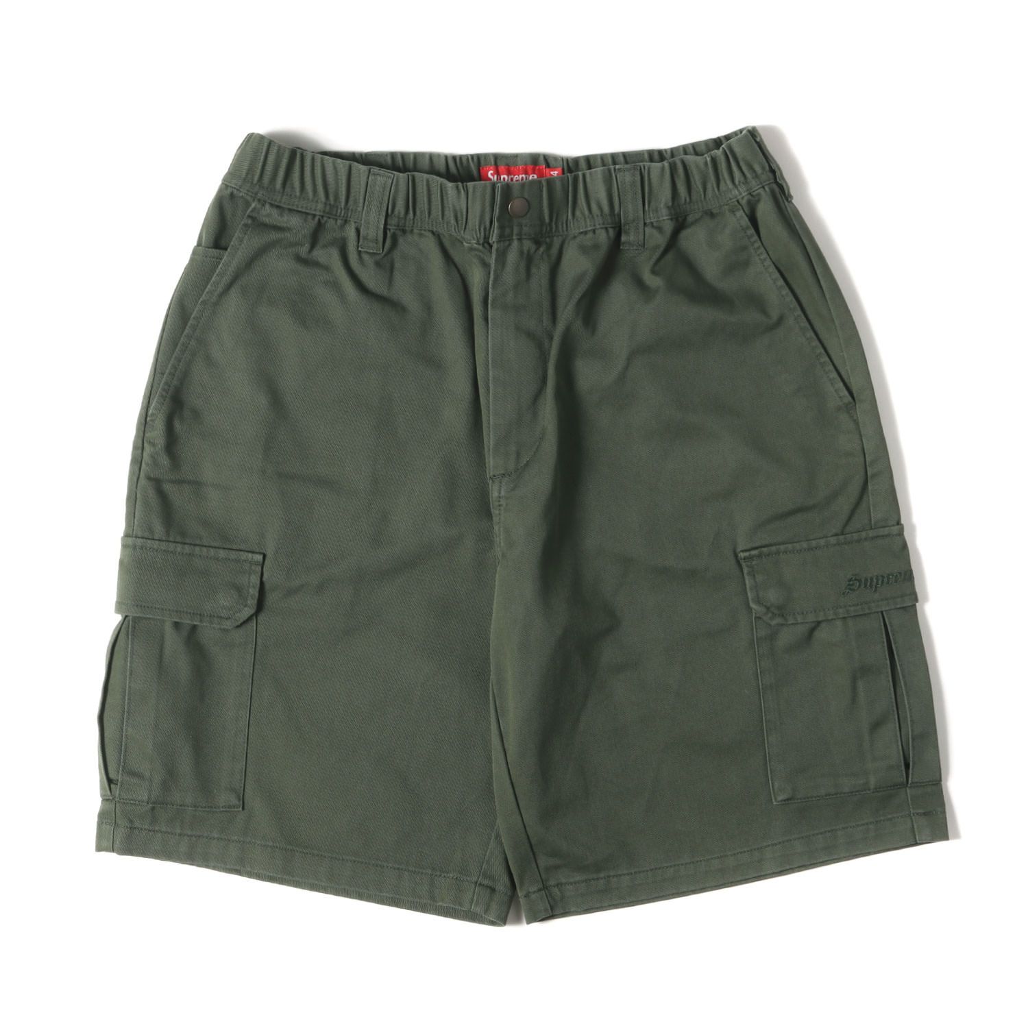 パンツ supreme cargo short olive 34 Supreme - Cargo Short - UG.SHAFT