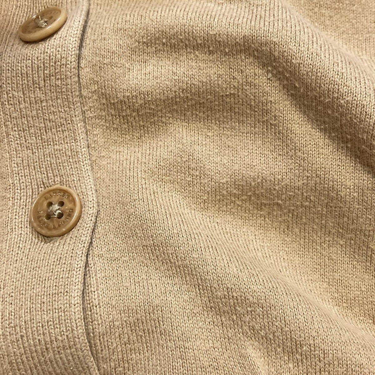 Ralph Lauren - RalphLauren(ラルフローレン) カーディガン サイズS レディース - ベージュ 長袖 RalphLauren(ラルフローレン) カーディガン サイズS レディース