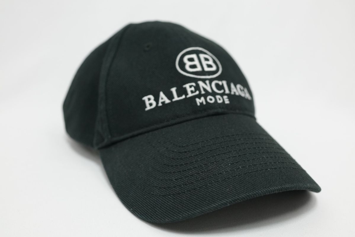 BALENCIAGA バレンシアガ キャップ ブラック ベースボールキャップ