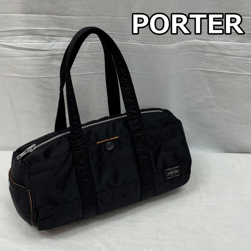 PORTER ポーター ハンドバッグ TANKER BOSTON BAG タンカー ミニ ロール ボストン ハンド バッグ 黒 ブラック