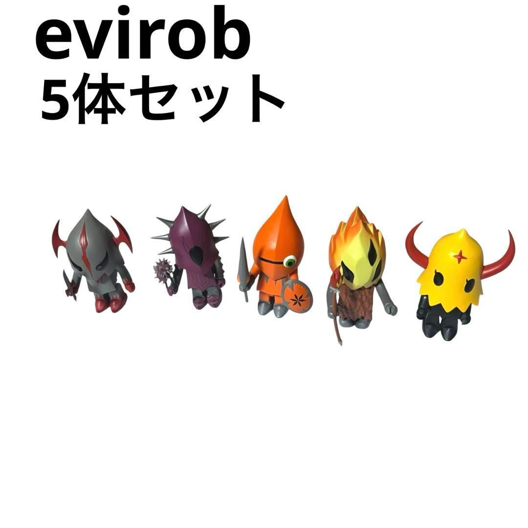 メディコムトイ evirob フィギュア 5体セット キューブリック