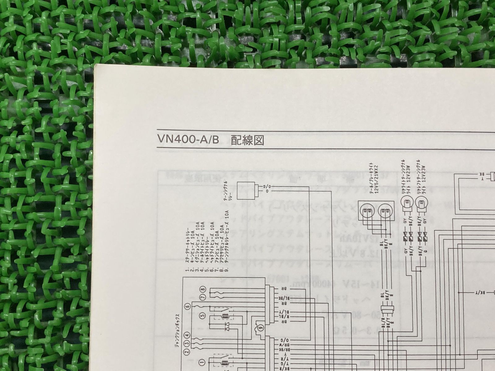 GPZ1100 バルカン400 バルカンII サービスマニュアル 補足版 カワサキ 正規 中古 バイク 整備書 ZX1100-E1 VN400-A1  VN400-B1配線図有り - メルカリ