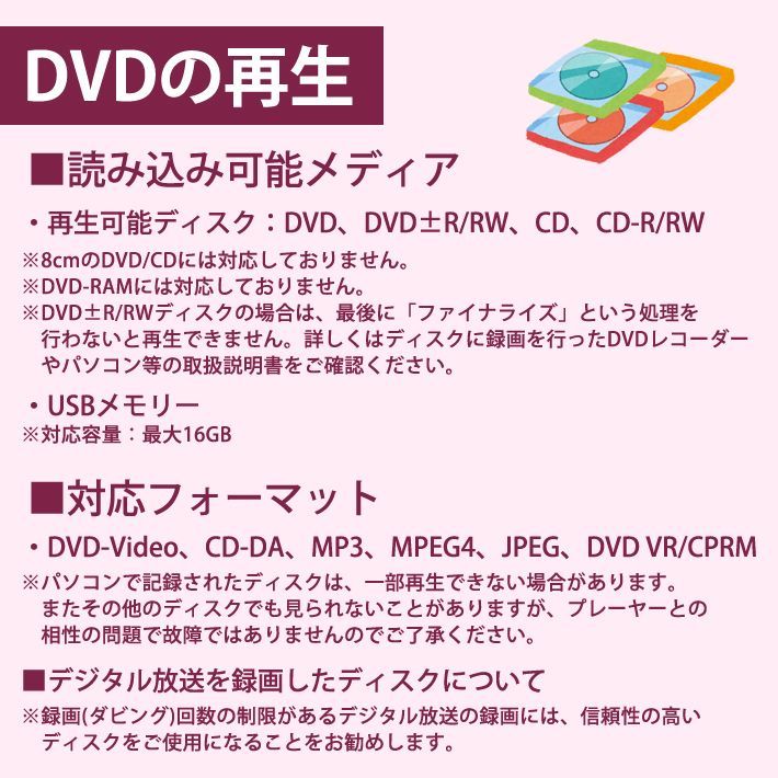 メルカリShops - 送料無料 新品 未使用 DVDプレーヤー 再生専用 据え置き コンパクト