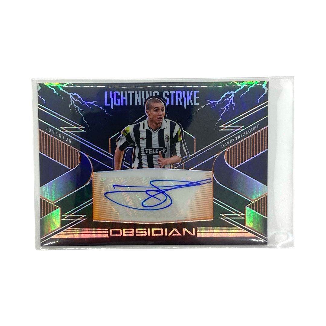 PANINI サッカーカード OBSIDIAN DAVID TREZEGUET JUVENTUS 09/50 #LS-DTR 送料無料 中古 IT1 PANINI サッカーカード OBSIDIAN DAVID TREZEGUET JUVENTUS 09