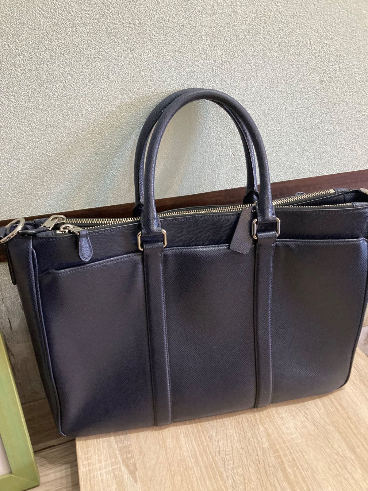 コーチ メトロポリタン 2way ビジネスバッグ トート ショルダー バイ