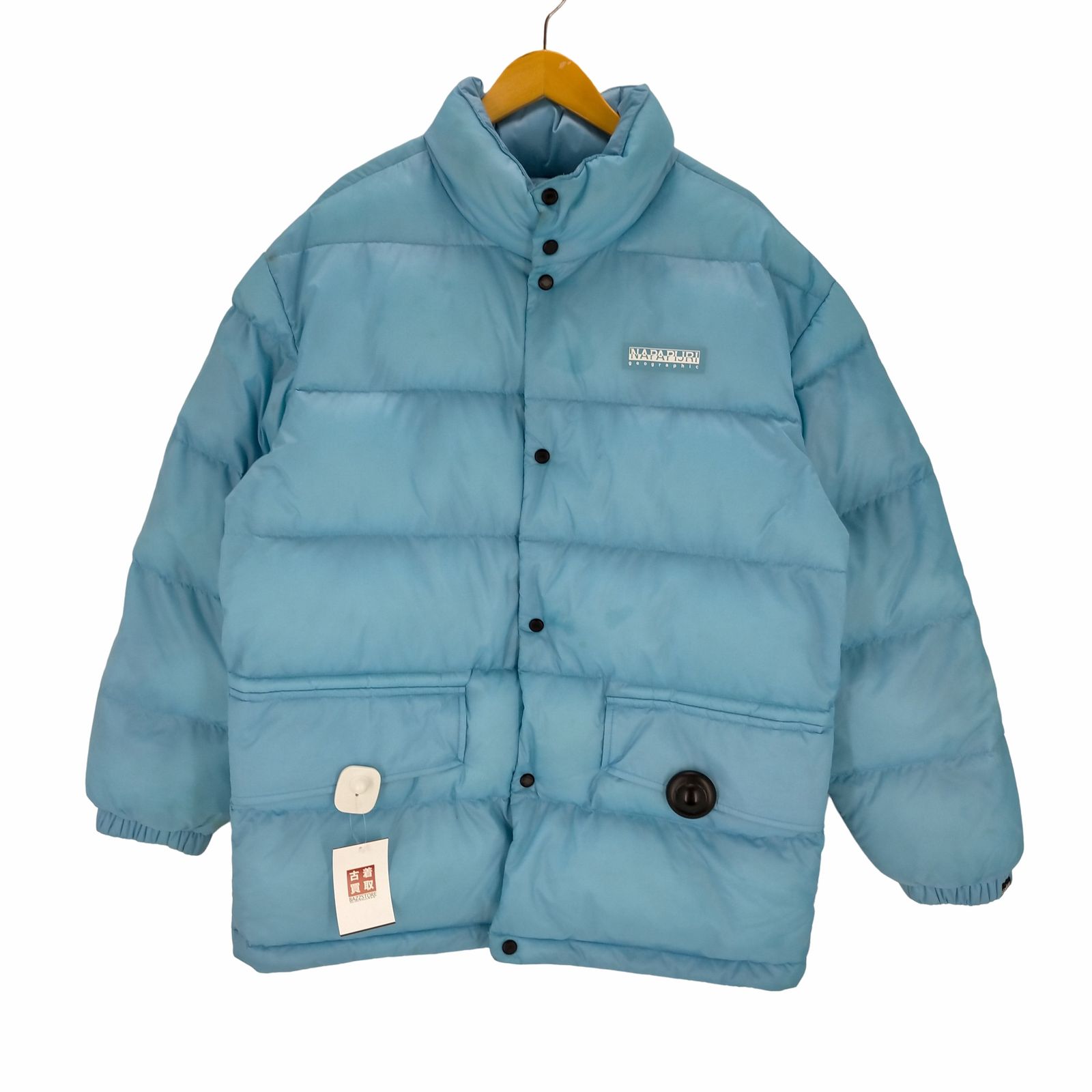 NAPAPIJRI / バックロゴプリント/ダウンジャケット/M/ナイロン/ORN/NP19FMNOYKA9 ナパピリ NAPAPIJRI バックロゴプリント ダウンジャケット メンズ JPN