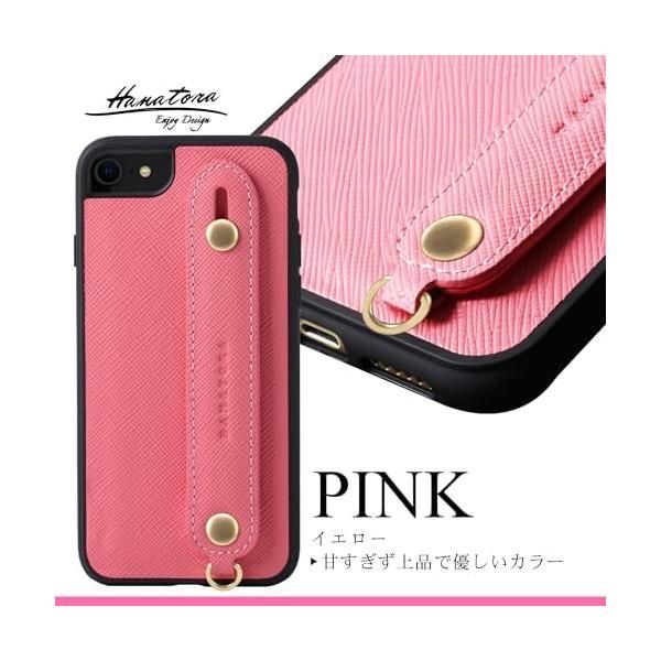 HANATORA] iPhone13 ケース 本革 サフィアーノ・レザー スマホケース