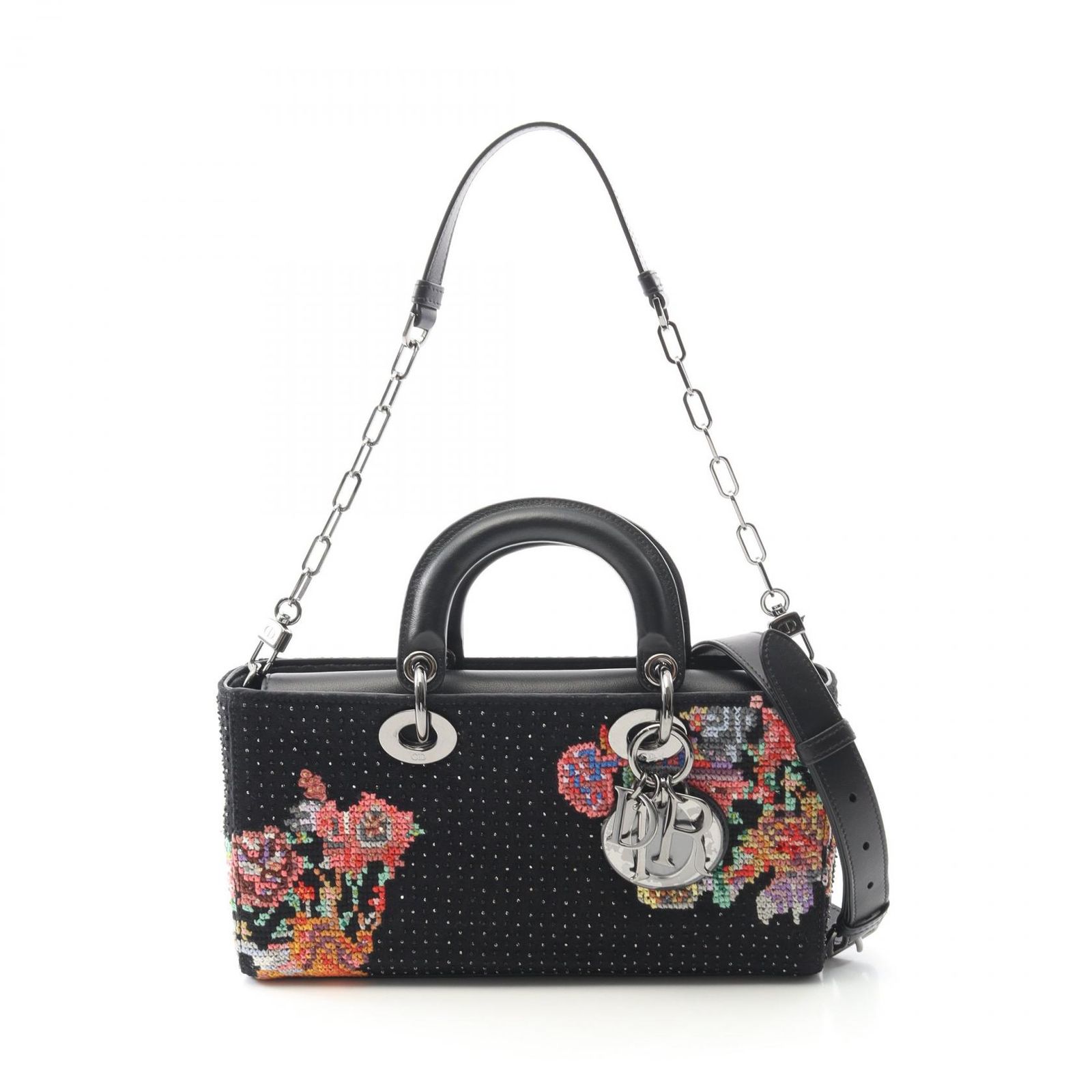 【１点のみ！希少カラー】DIOR LADY D−JOY 紫 ミディアムバッグ 1点のみ！希少カラー】DIOR LADY D−JOY 紫 ミディアムバッグ